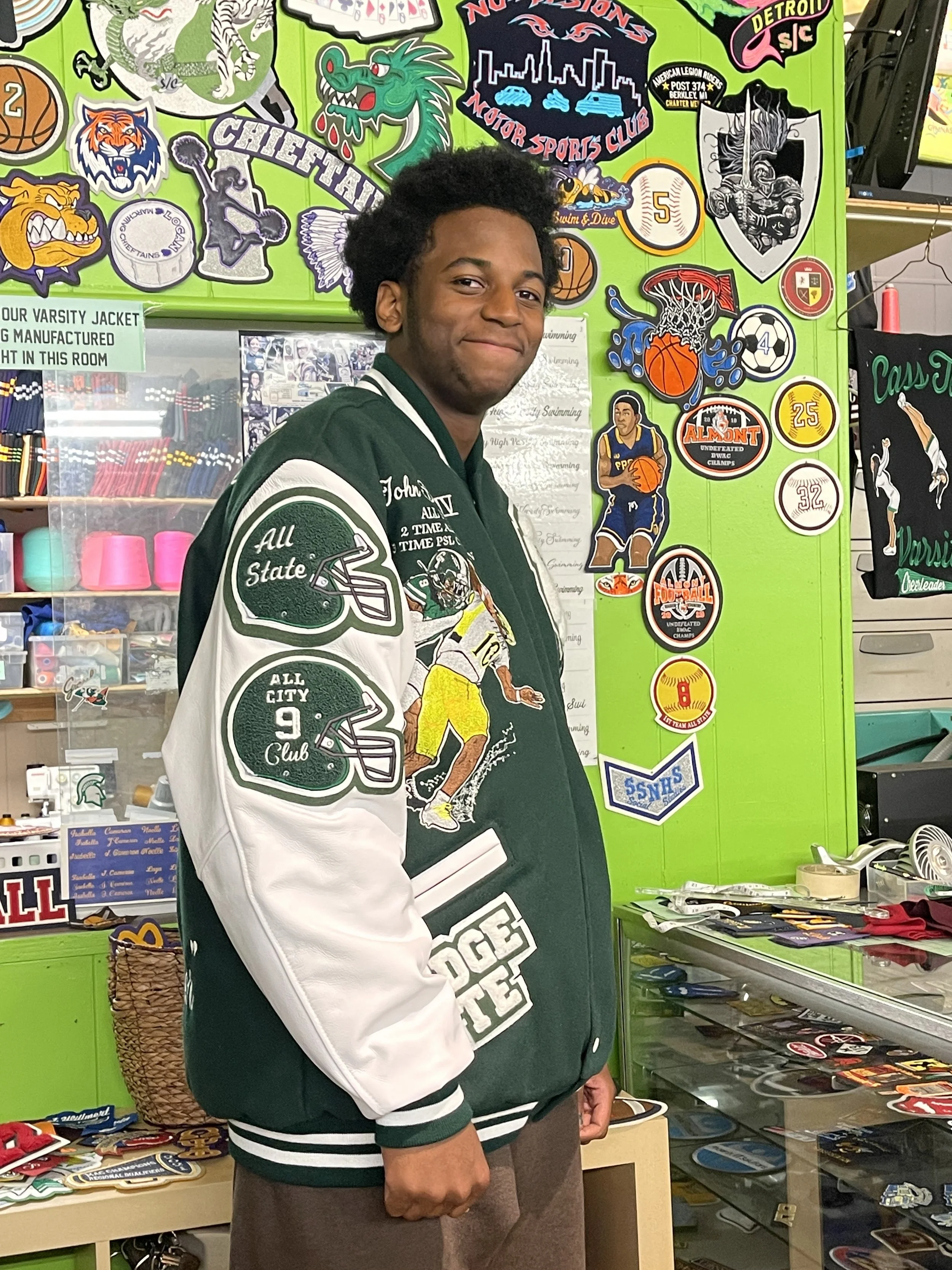 Avalon Skies Jacket Artist - Worlds Best Varsity Jackets - KAP